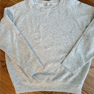 Zenana Light Gray Crewneck Top